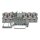 Wago 2201-1501 5-Leiter-Durchgangsklemme mit Drücker 1,5 mm² Grau