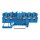 Wago 2201-1504 5-Leiter-Durchgangsklemme mit Drücker 1,5 mm² Blau