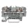 Wago 2202-1301 3-Leiter-Durchgangsklemme mit Drücker 2,5 mm² Grau