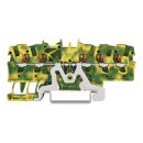 Wago 2201-1507 5-Leiter-Schutzleiterklemme mit...