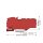 Wago 2016-8033 Verteilerklemme mit Betätigungsöffnung 1 x 16 mm² / 6 x 4 mm² Rot
