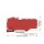Wago 2216-8033 Verteilerklemme mit Drücker 1 x 16 mm² / 6 x 4 mm² Rot