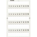 Wago 793-5500/793-035 WMB-Beschriftungskarte als Karte bedruckt Weiß