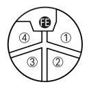 Wago 756-3511/050-020 Power-Leitung M12L-Buchse axial 5-polig
