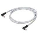 Wago 756-3516/050-300 Power-Leitung M12L-Buchse winklig M12L-Stecker winklig