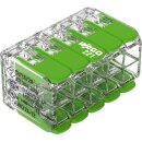 Wago 221-430 Verbindungsklemme mit Hebeln Green Range...