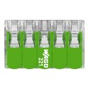 Wago 221-430 Verbindungsklemme mit Hebeln Green Range für alle Leiterarten max. 4 mm² transparent