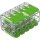 Wago 221-430 Verbindungsklemme mit Hebeln Green Range für alle Leiterarten max. 4 mm² transparent