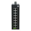 Wago 852-1116 Industrial-ECO-Switch 16 Ports 1000Base-T Erweiterter Temperaturbereich metallisch schwarz