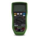 Wago 206-910 TRMS-Multimeter Digitalmultimeter mit berührungslosem Spannungsprüfer CAT III 600 V / CAT IV 600 V Grün/schwarz