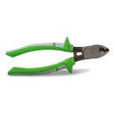 Wago 206-1342 VDE-Kabelschere für Kupfer- und Aluminiumkabel VDE-geprüft Grün/Grau