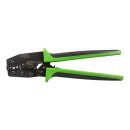 Wago 206-1214 Crimp-Zange 14 für Aderendhülsen mit und ohne Kunststoffkragen für 3 5 mm² 5 5 mm² 8 mm² und 14 mm² Grün/schwarz