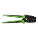 Wago 206-1214 Crimp-Zange 14 für Aderendhülsen mit und ohne Kunststoffkragen für 3 5 mm² 5 5 mm² 8 mm² und 14 mm² Grün/schwarz