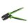Wago 206-1214 Crimp-Zange 14 für Aderendhülsen mit und ohne Kunststoffkragen für 3 5 mm² 5 5 mm² 8 mm² und 14 mm² Grün/schwarz