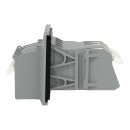 Wago 828-264/313-000 Durchführungsklemme Hebel Blechdicke 3 mm Grau