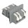 Wago 828-264/313-000 Durchführungsklemme Hebel Blechdicke 3 mm Grau