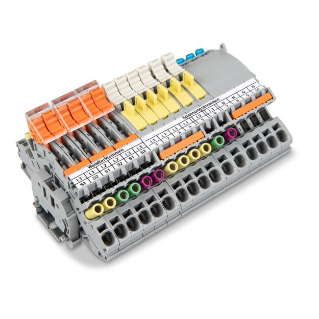 Wago 821-200 Stromwandlerklemmenblock DIN VDE 0603-02-2