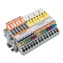 Wago 821-204 Stromwandlerklemmenblock TAB-NS Nord (14 Polig)
