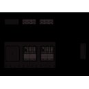 Wago 2060-473/998-404 SMD-Leiterplattenklemme Drücker 0,75 mm² Schwarz