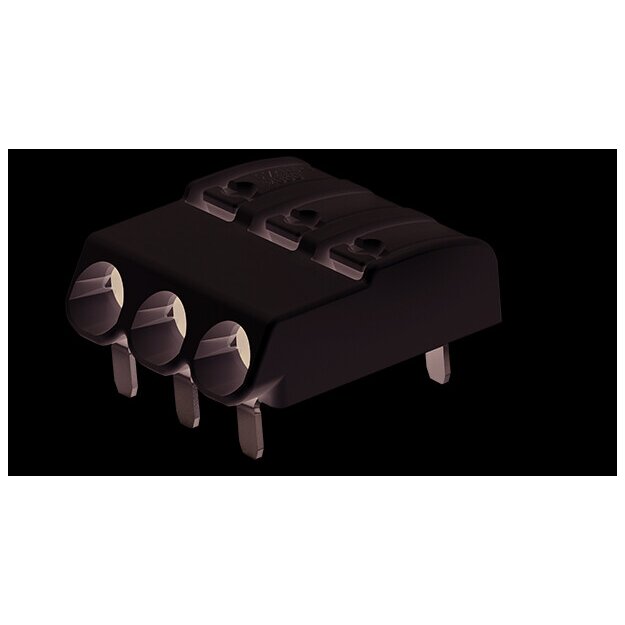 Wago 2060-1453/998-404 THR-Leiterplattenklemme Drücker 0,75 mm² Weiß