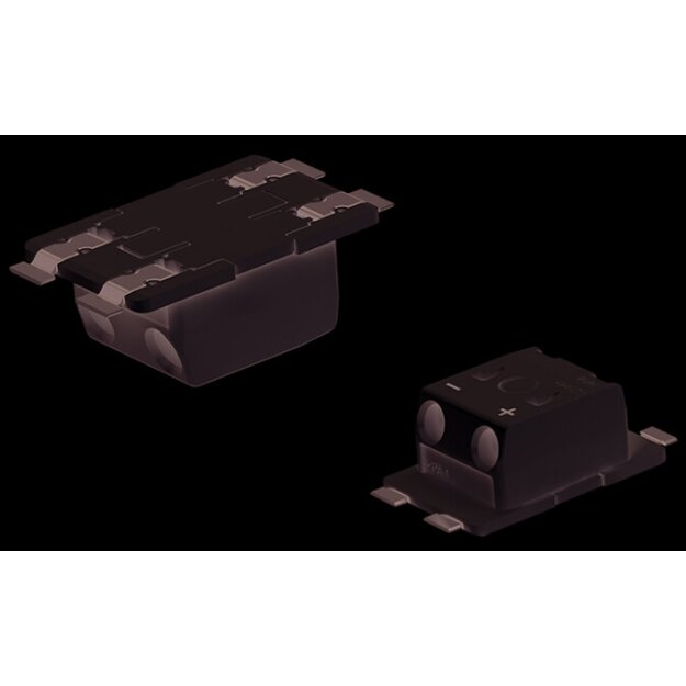 Wago 2070-542/998-406 SMD-Through-Board-Leiterplattenklemme 0,75 mm² Rastermaß 6,5 mm Weiß