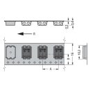 Wago 2059-322/998-403 SMD-Leiterplattenklemme 0,5 mm² Rastermaß 3 mm Schwarz