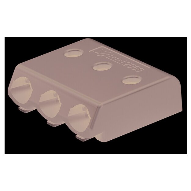 Wago 2059-323/998-403 SMD-Leiterplattenklemme 0,5 mm² Rastermaß 3 mm Schwarz