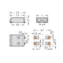 Wago 2059-302/998-603 SMD-Leiterplattenklemme 0,5...