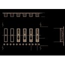 Wago 2075-381/997-404 SMD-Through-Board-Leiterplattenklemme Rastermaß 3 mm 1-polig Silber