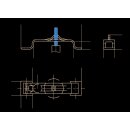 Wago 2075-381/997-404 SMD-Through-Board-Leiterplattenklemme Rastermaß 3 mm 1-polig Silber