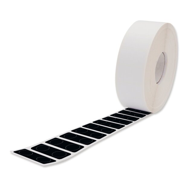 Wago 210-816/000-004 Etiketten für Smart Printer Durchmesser 12,5 mm Schwarz