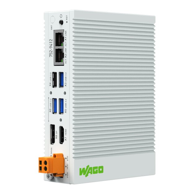 Wago 752-9412 Edge Computer 2 x ETHERNET 4 x USB HDMI DP 16GB RAM