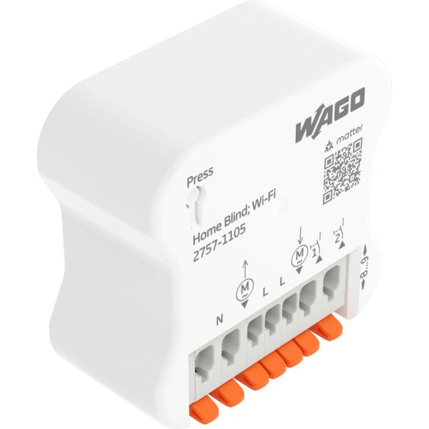 Wago 2757-1105 Home Blind Control 2DI/2DO 3 A Weiß