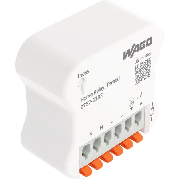 Wago 2757-1102 Home Relay 1DI/1DO 16 A Weiß