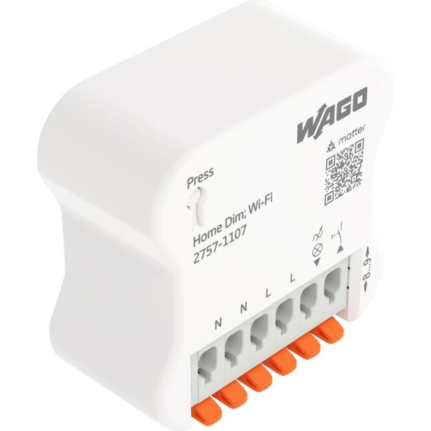 Wago 2757-1107 Home Dimmer 1DI/1AO Wi-Fi Weiß