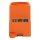 Wago 709-584 Schaltschrank-Steckdose zur Tragschienen- und Schraubmontage für Stecker Typ F CEE 7/4 (SCHUKO®) Orange