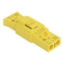 Wago 873-332/000-200 Leuchtensteckverbinder 2-polig Gelb