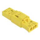 Wago 873-332/000-200 Leuchtensteckverbinder 2-polig Gelb