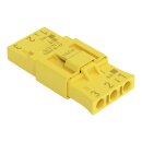 Wago 873-333/000-1100 Leuchtensteckverbinder 3-polig Gelb