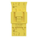 Wago 873-333/000-1100 Leuchtensteckverbinder 3-polig Gelb