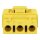 Wago 873-333/000-1100 Leuchtensteckverbinder 3-polig Gelb