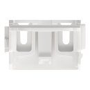 Wago 221-509 Befestigungsadapter mit Zugentlastung für 10-Leiter-Klemmen Serie 221 - 4 mm² Weiß