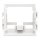 Wago 221-509/002-000 Befestigungsadapter für 10-Leiter-Klemmen Serie 221 - 4 mm² Weiß
