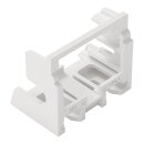 Wago 221-519/002-000 Befestigungsadapter für 10-Leiter-Klemmen Serie 221 - 4 mm² Weiß