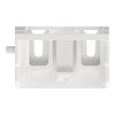 Wago 221-519/002-000 Befestigungsadapter für 10-Leiter-Klemmen Serie 221 - 4 mm² Weiß