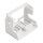 Wago 221-519/002-000 Befestigungsadapter für 10-Leiter-Klemmen Serie 221 - 4 mm² Weiß