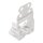 Wago 221-529 Befestigungsadapter mit Zugentlastung für 10-Leiter-Klemmen Serie 221 - 4 mm² Weiß