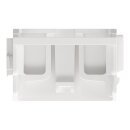 Wago 221-529/002-000 Befestigungsadapter für 10-Leiter-Klemmen Serie 221 - 4 mm² Weiß