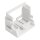 Wago 221-529/002-000 Befestigungsadapter für 10-Leiter-Klemmen Serie 221 - 4 mm² Weiß