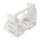 Wago 221-529/002-000 Befestigungsadapter für 10-Leiter-Klemmen Serie 221 - 4 mm² Weiß